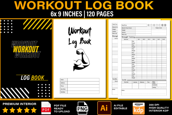 Download Workout Log Book Interior - Workout log Collection