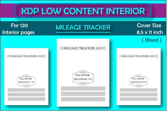 Download Low Content Interior Mileage Tracker Log - Low content interior Collection