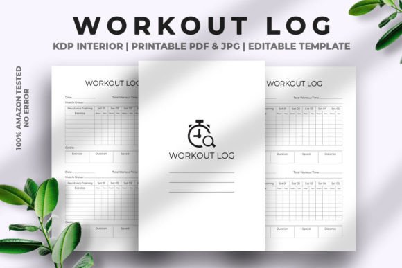 Download Workout Log Kdp Interior - Workout log Collection