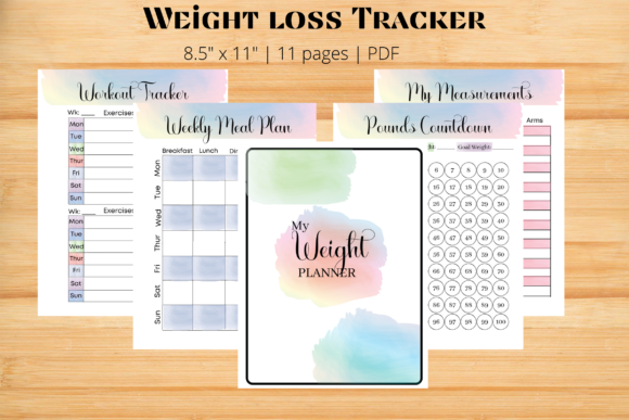 Download Weight Loss Planner Tracker - Weight loss planner Collection