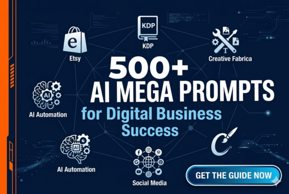 Download 500+ AI Mega Prompts for Digital Busines - Mega Collection