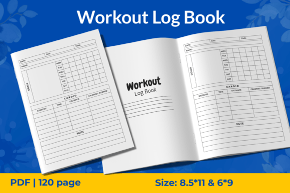Download Workout Log Book KDP Interiors - Workout log Collection
